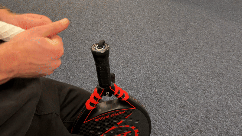 Core padel grip aanbrengen