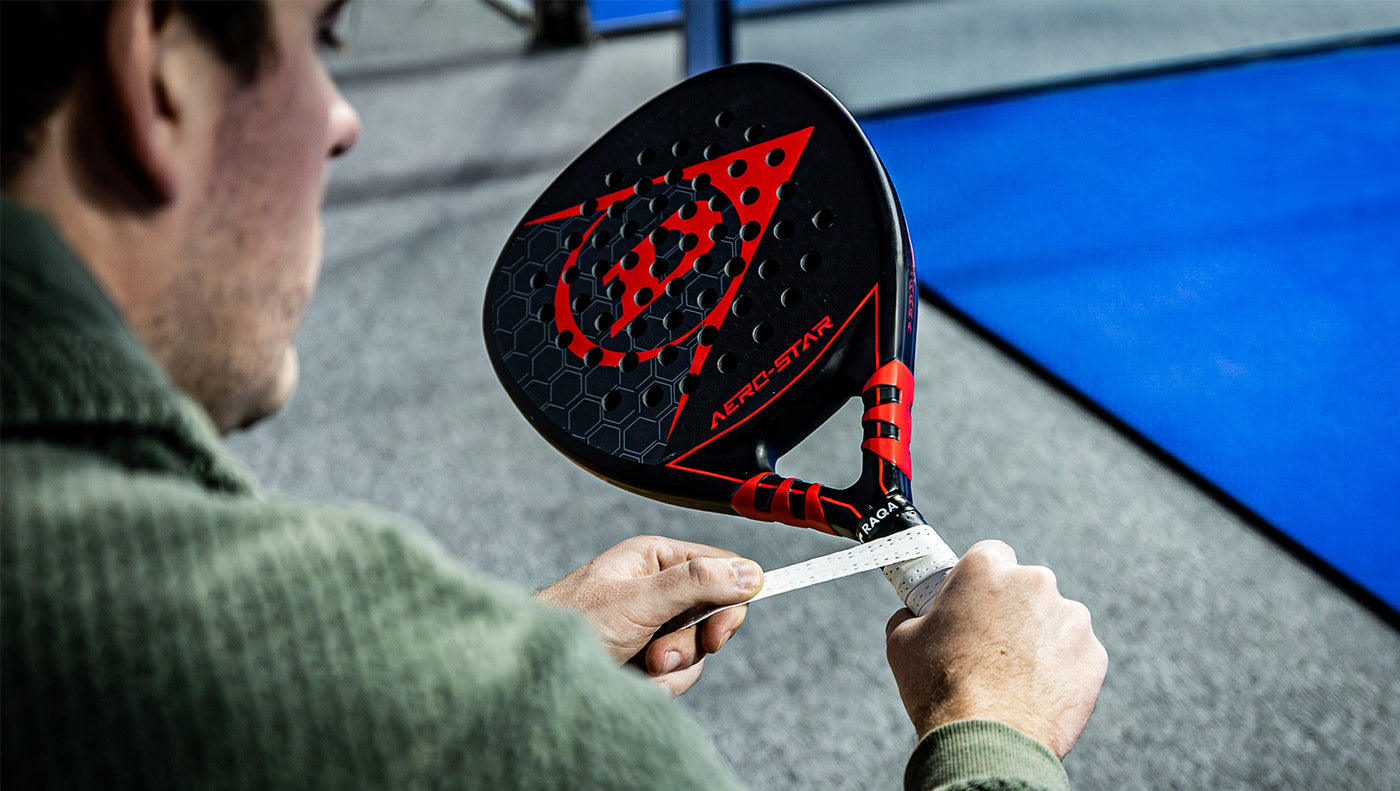 Aanbrengen van een padel grip?