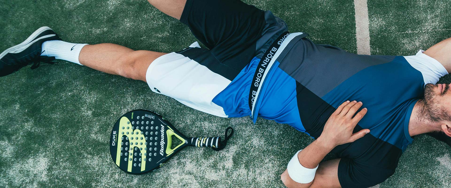 Voorkom sport blessure padel