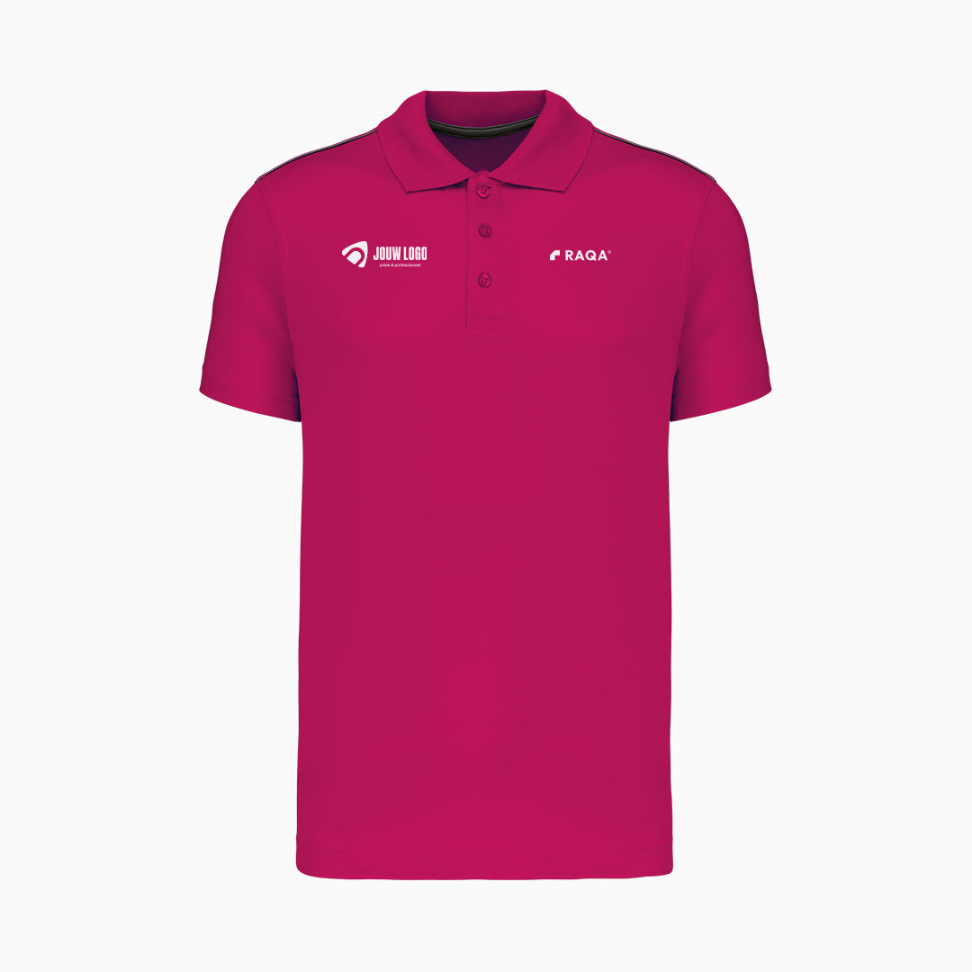 Bedrijfspadelpolo met eigen logo