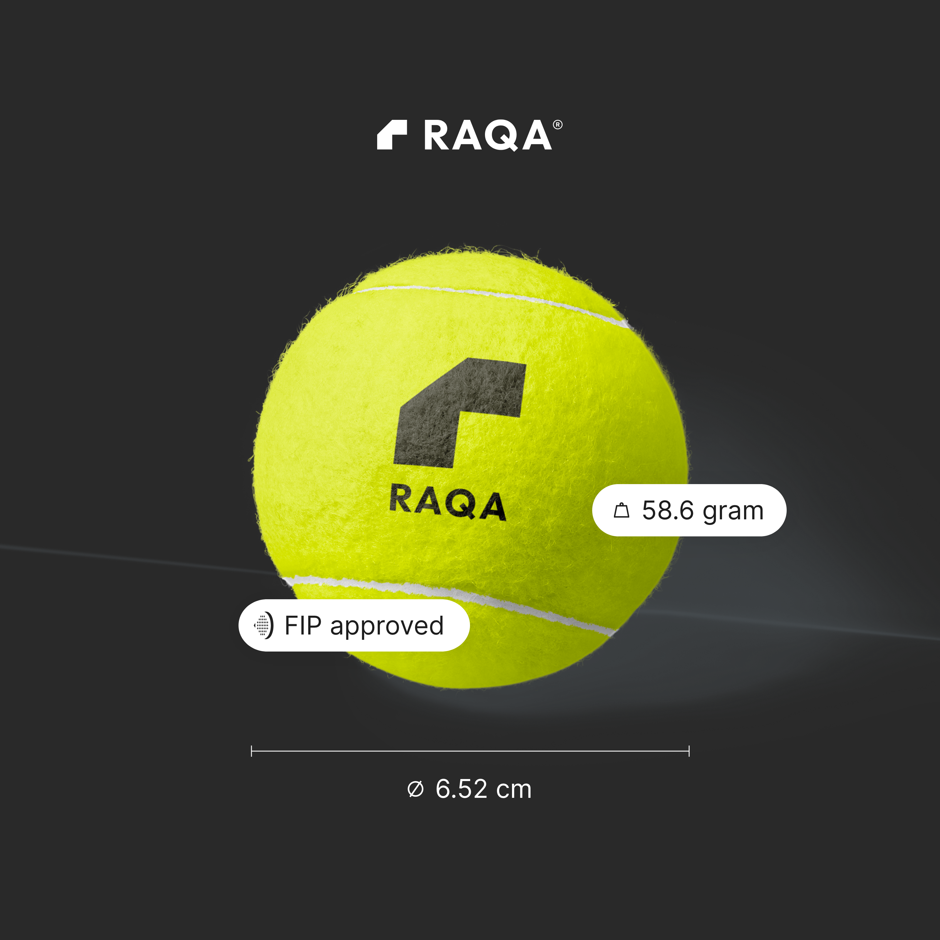 pro padelballen FIP approved