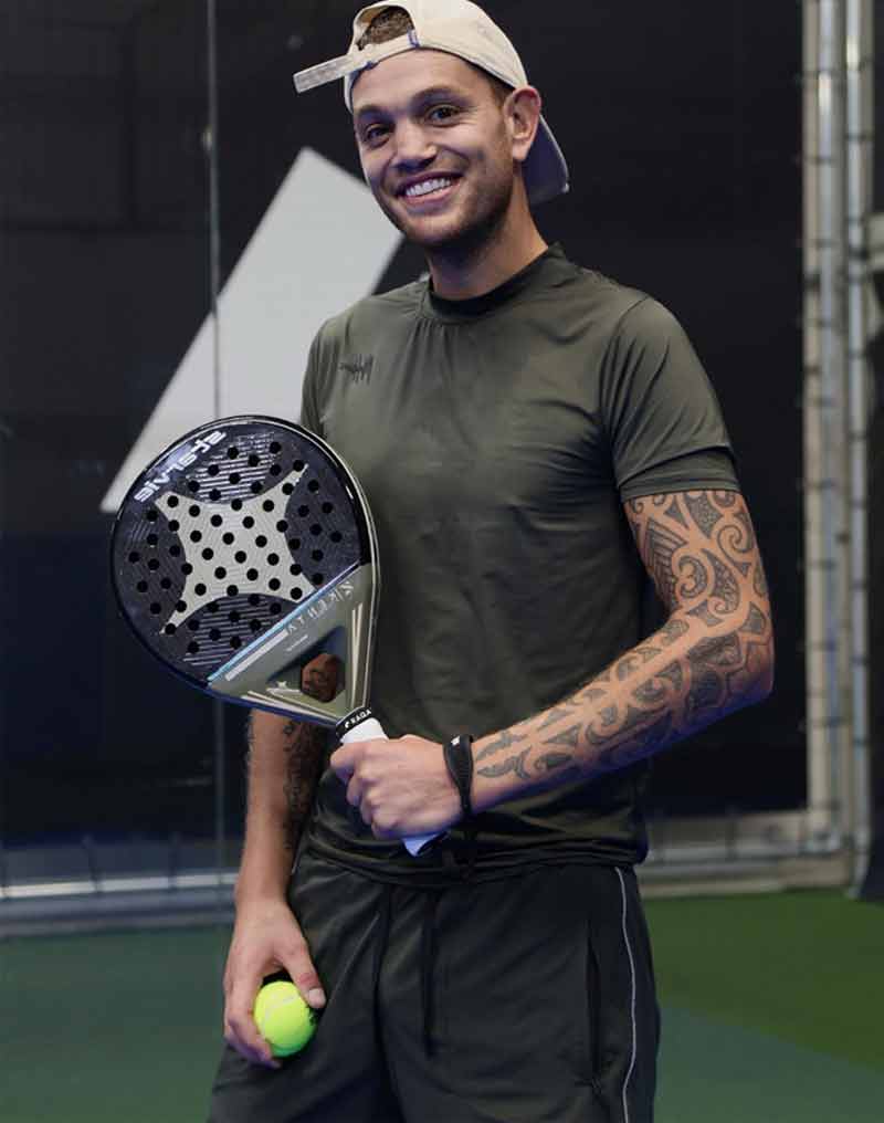 chahid speel met padelgrips