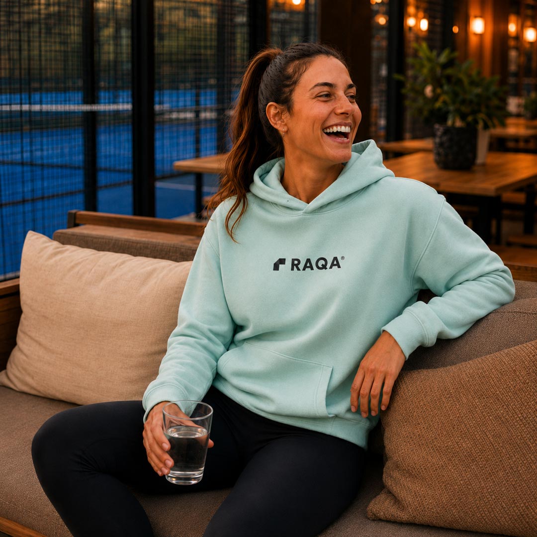 Dames hoodie padel