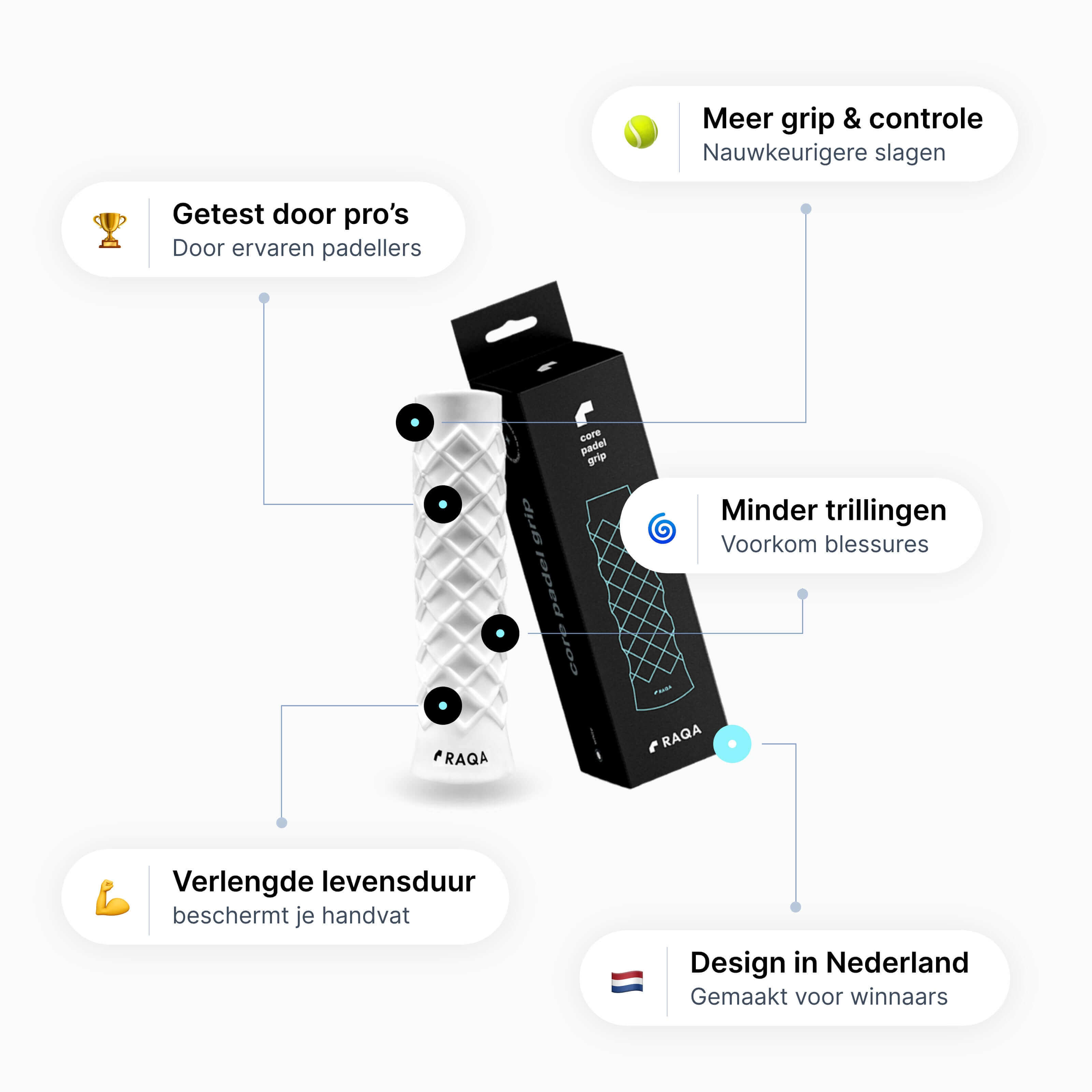 Padel grip voordelen