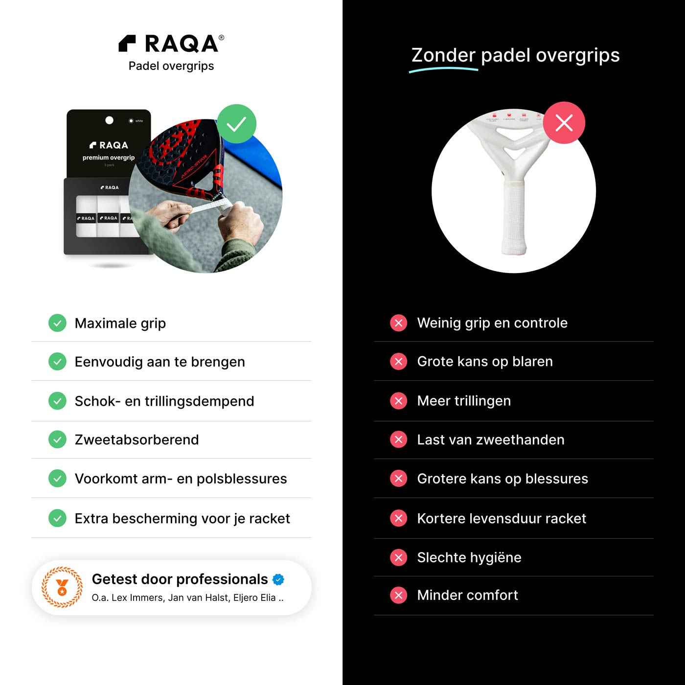 Padel grip voordeelbundel XL