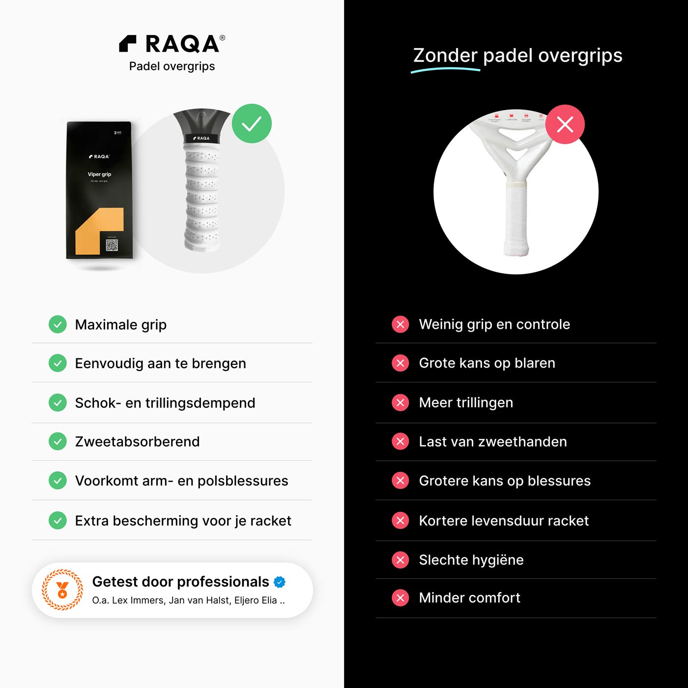 Padel grip voordelen