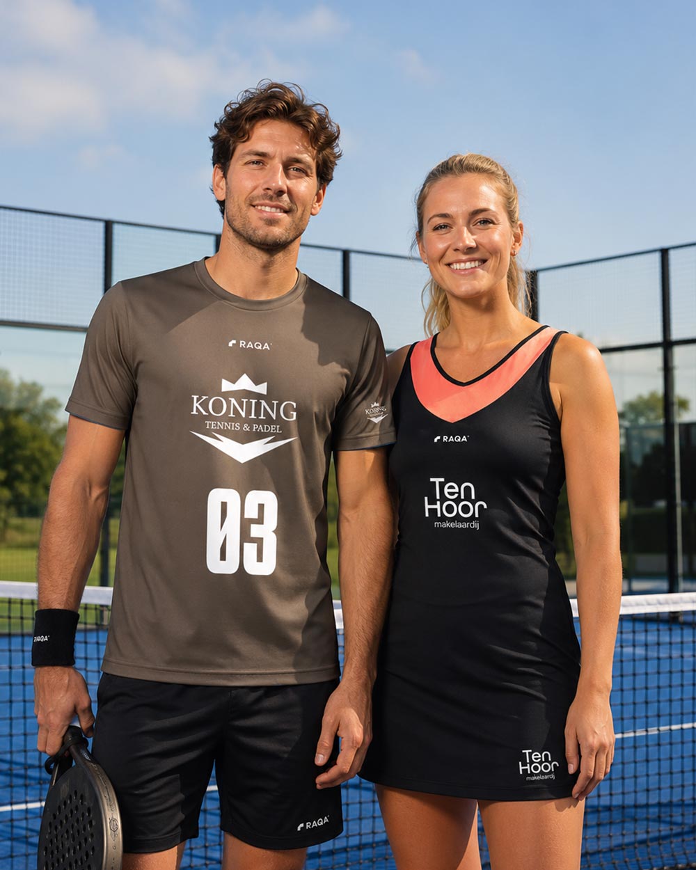 padelkleding bedrukken