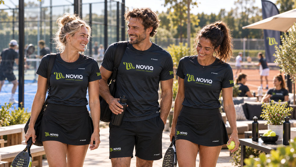 sportkleding bedrukken padel en tennis