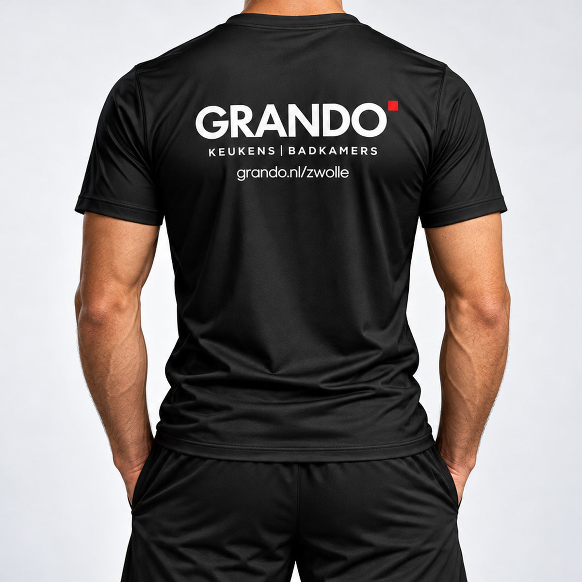 Sportshirt met logo bedrukken