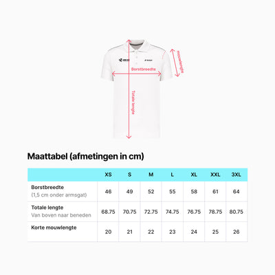 Bedrijfspadelpolo met eigen logo