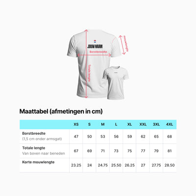 Maattabel-padel-naam-shirt