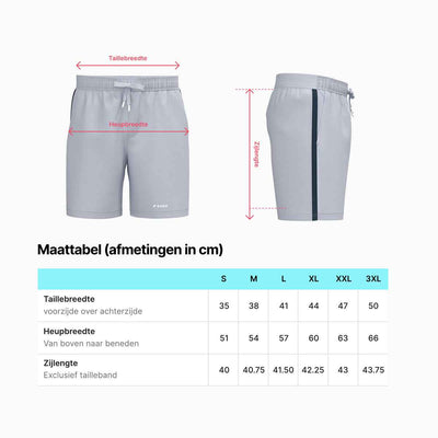Raqa Court Elite Short - Heren