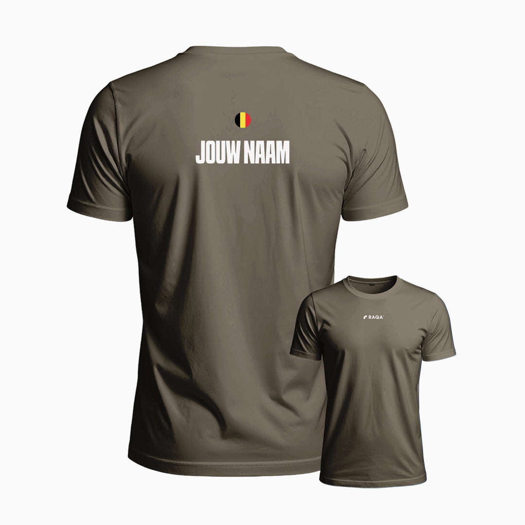 Naam sport padel shirt olijf
