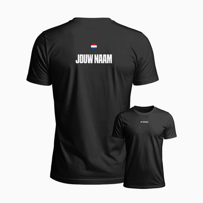 Naam sport padel shirt zwart