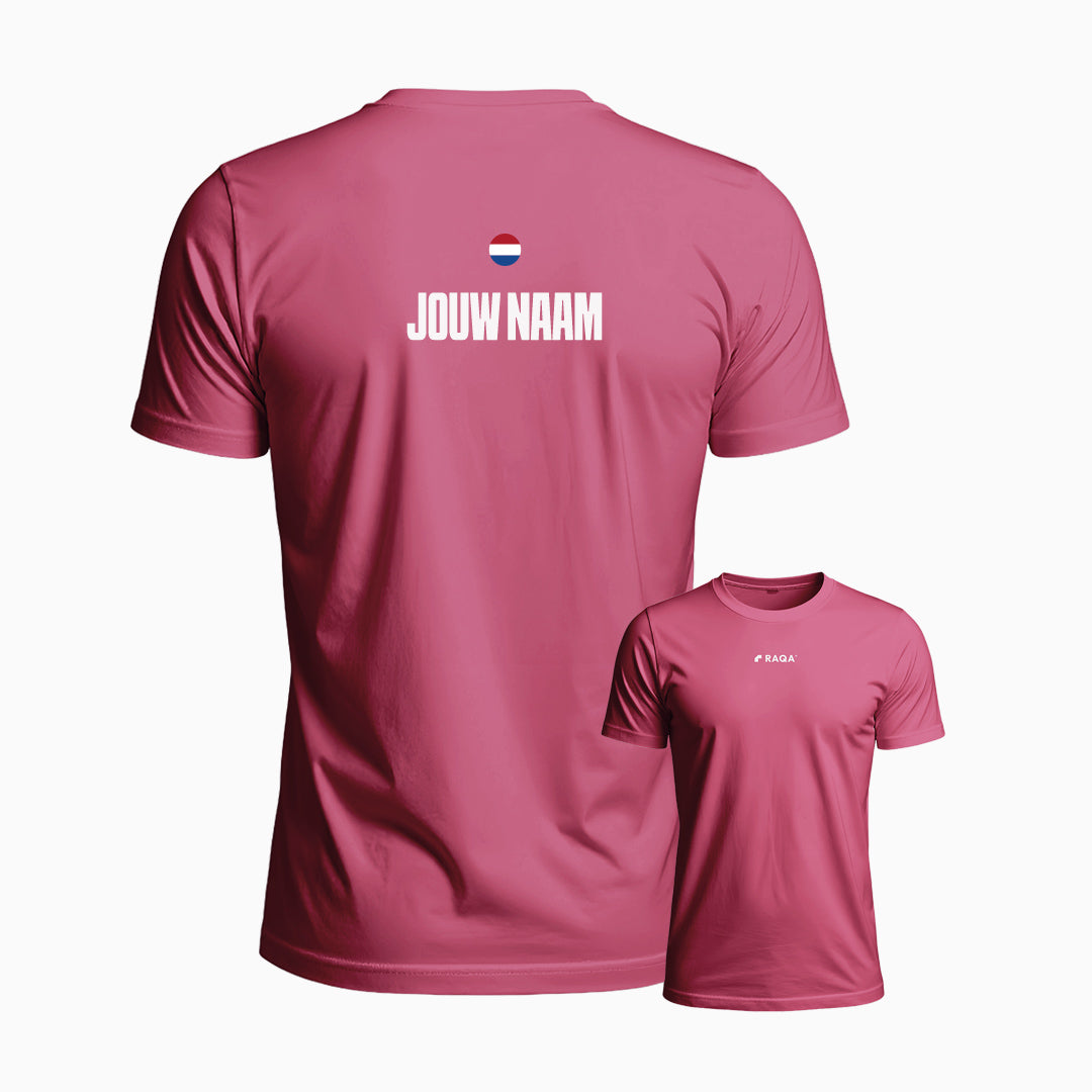 Naam sport padel shirt roze