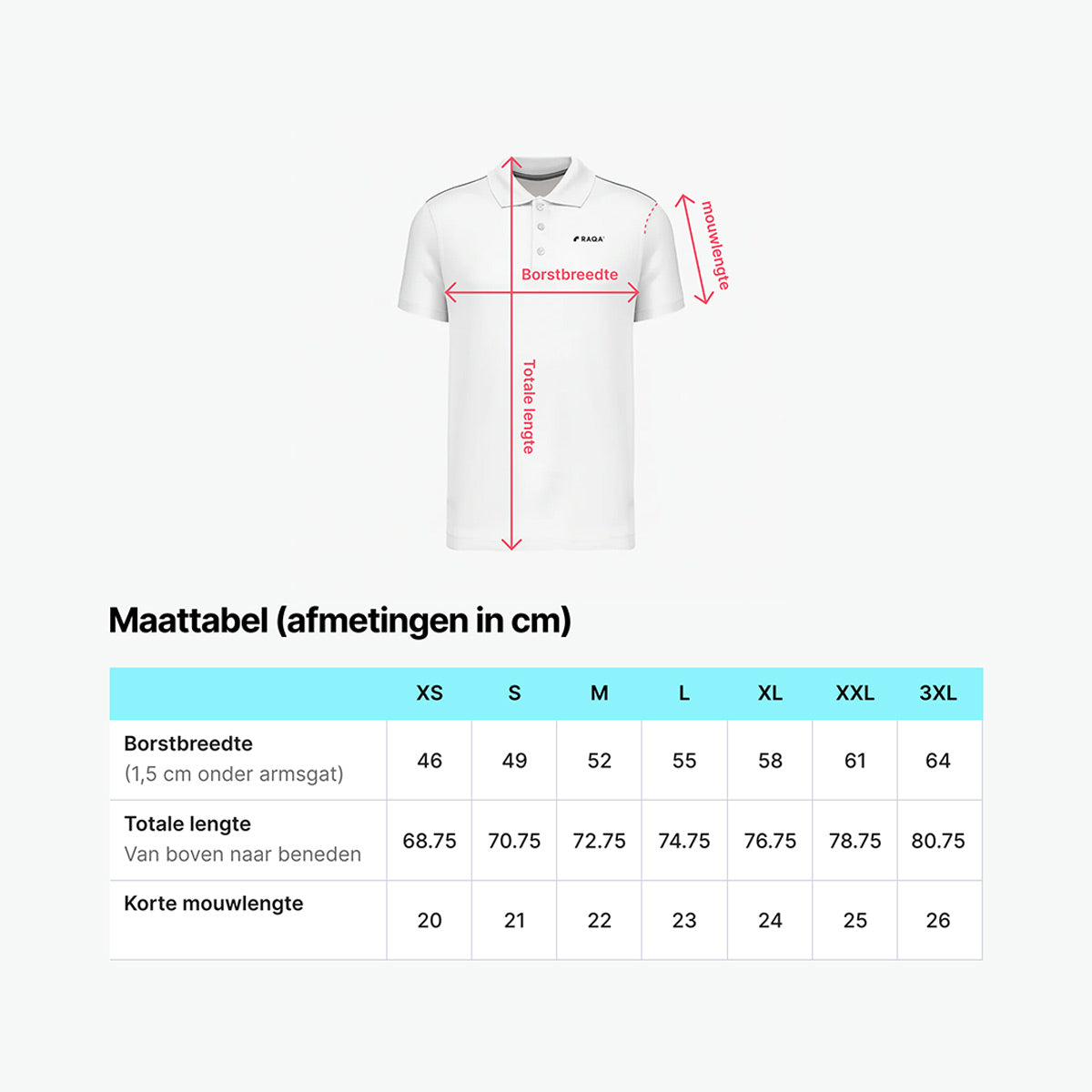 Raqa Performance Polo - Heren