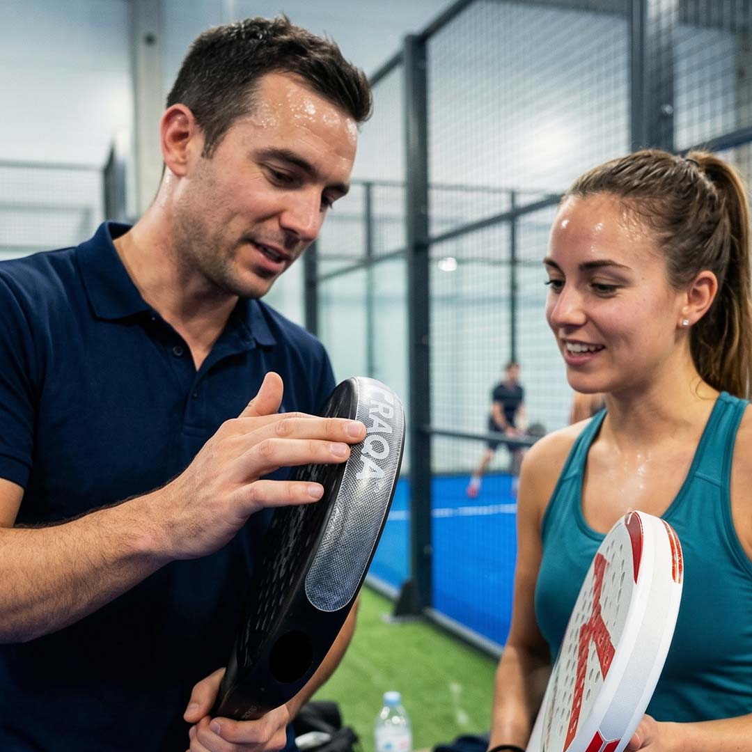 Padel frame protector