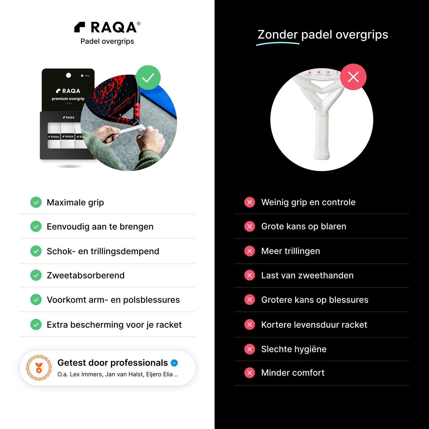 Padel grip voordeelbundel XL