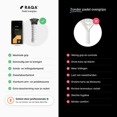Padel grip voordelen