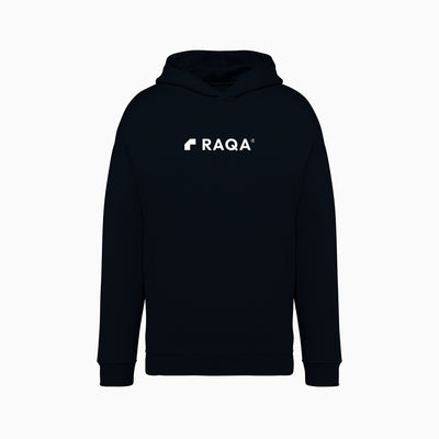 padel hoodie zwart heren