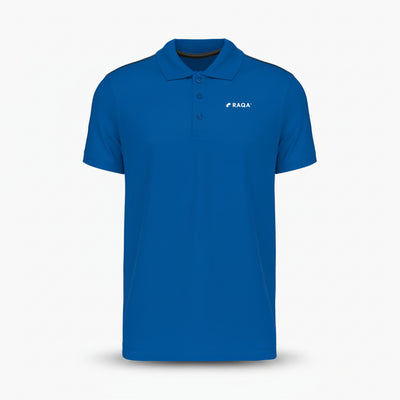 Padel polo blauw
