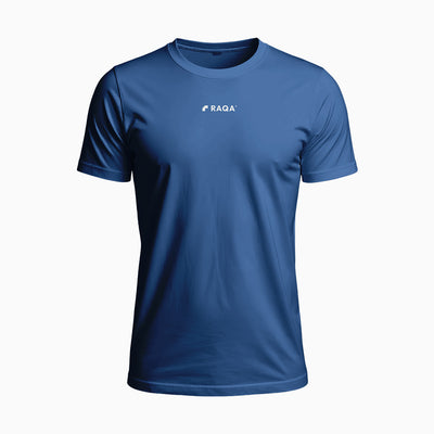 padel shirt blauw heren