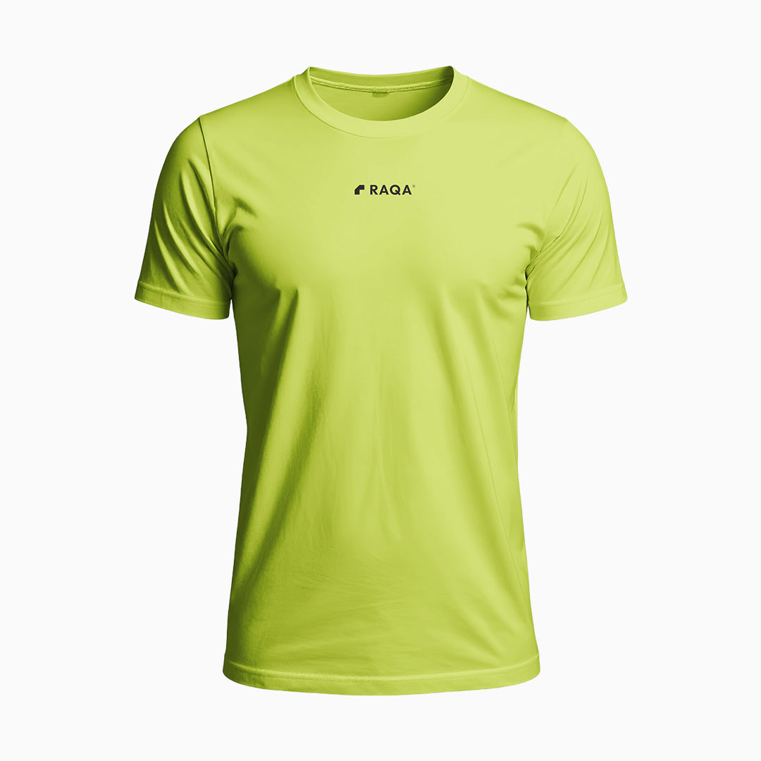 padel shirt geel heren
