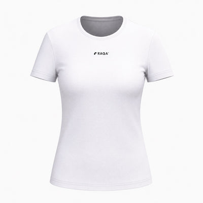 Padel shirt dames wit