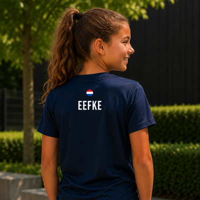 padel_tshirt_naam__bedrukking_navy_blue_meisje