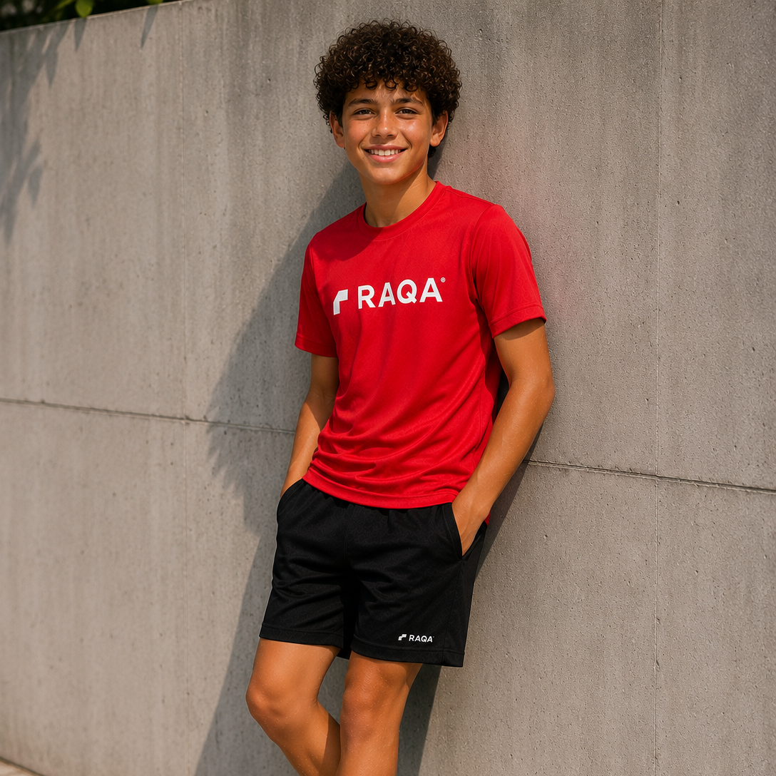 padel_zwart_rood_short_tshirt_1