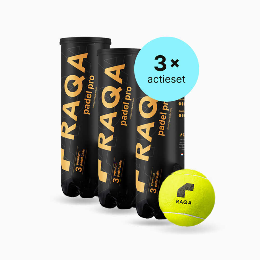 Padelballen 3 pack