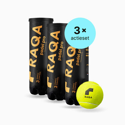 Padelballen 3 pack