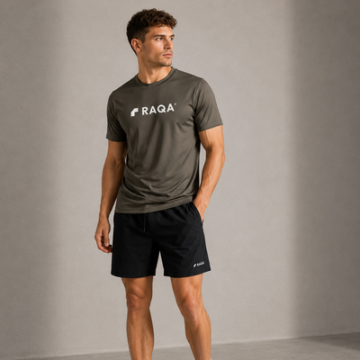 sportshirt heren olijf 2
