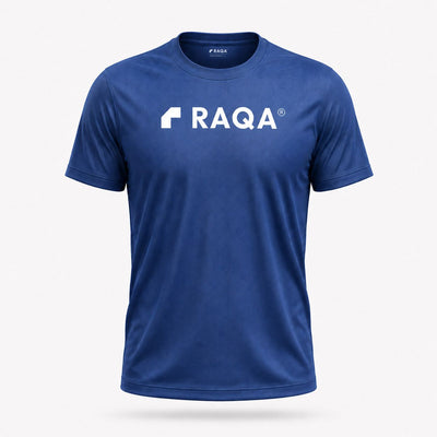 t-shirt padel kids blauw