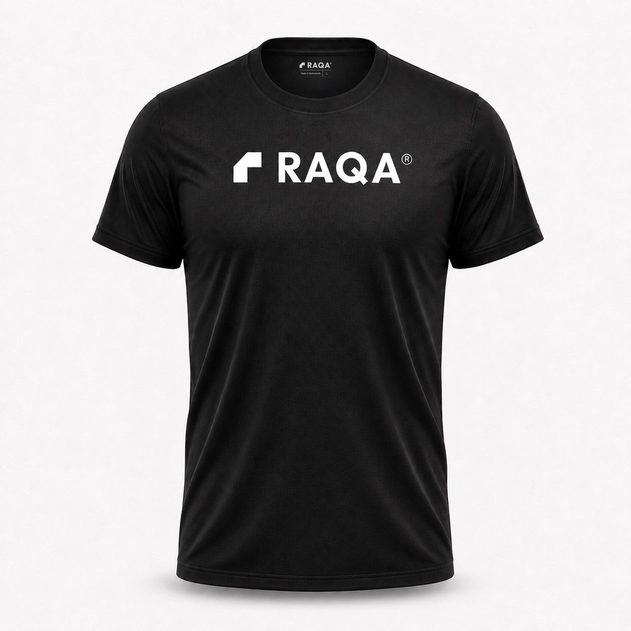 t-shirt padel kids zwart