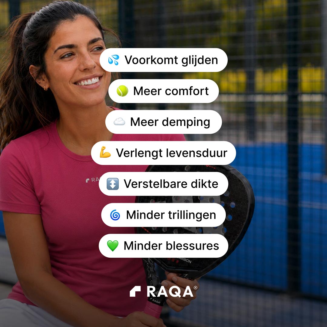 voordelen padel grip in roze
